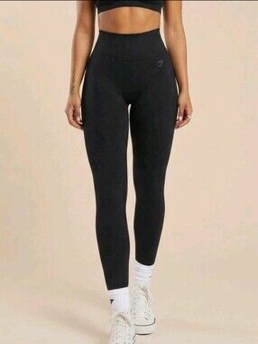 Gymshark Flex High Waisted Leggings Black Small